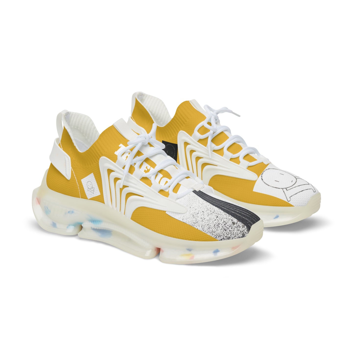 Own Lane Apparel “LESS TRAFFIC” Yellow Wavy