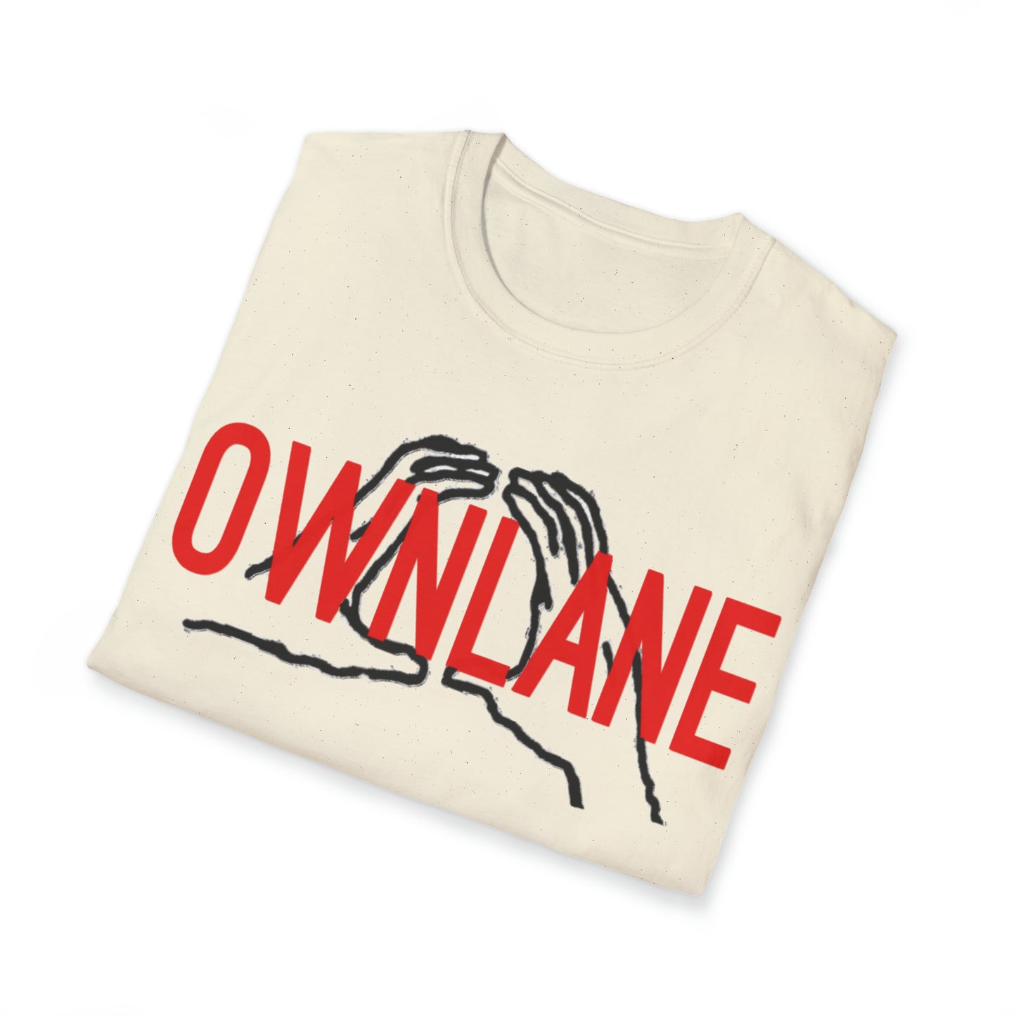 Original “Own Lane Apparel” Fitted T•shirt