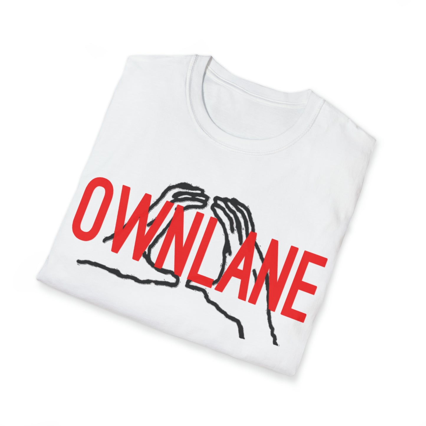 Original “Own Lane Apparel” Fitted T•shirt