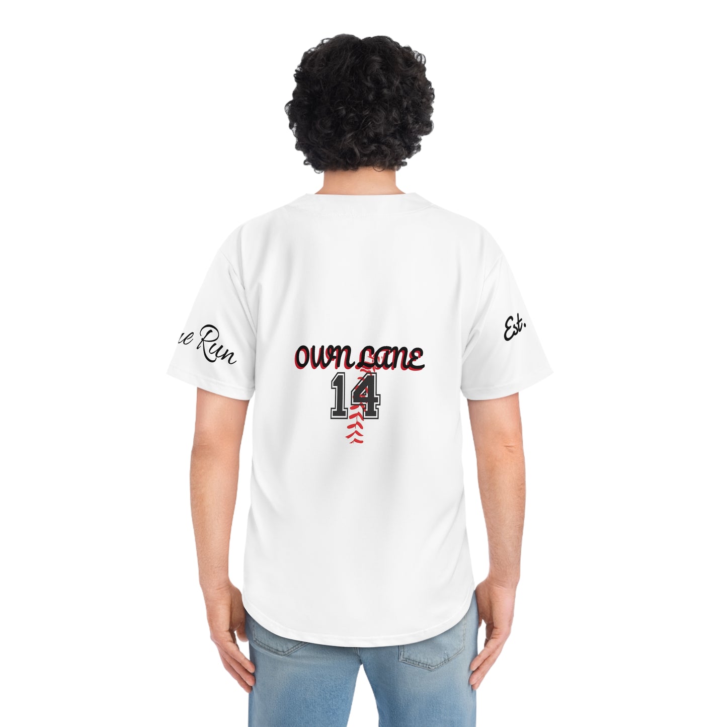 “Own Lane Apparel” Men's Baseball Jersey