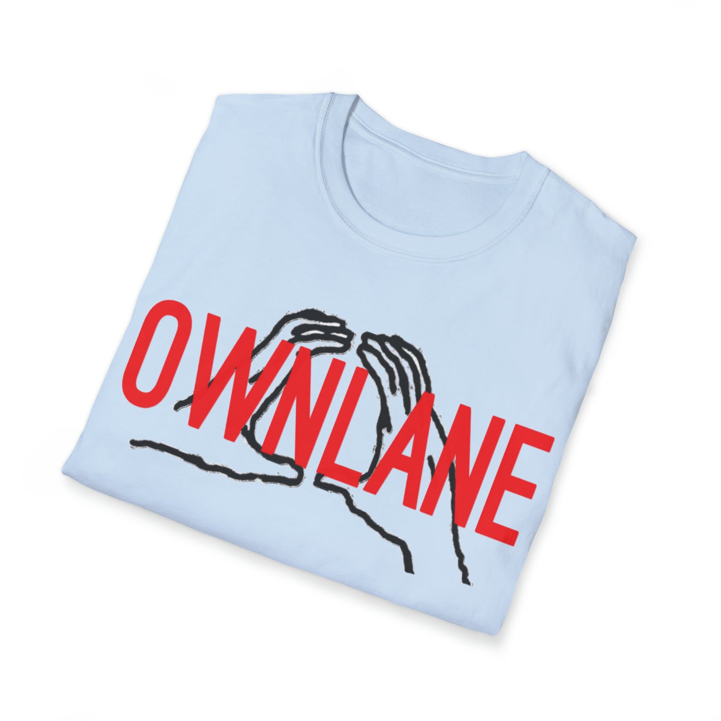 Original “Own Lane Apparel” Fitted T•shirt