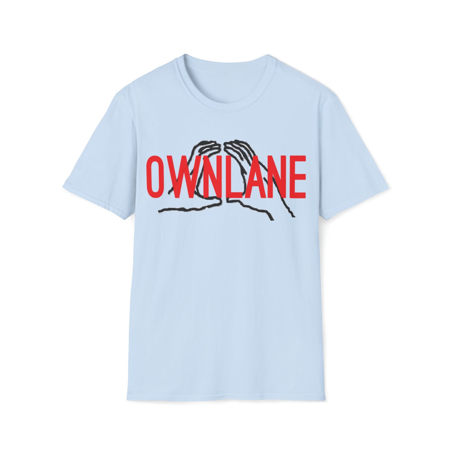 Original “Own Lane Apparel” Fitted T•shirt